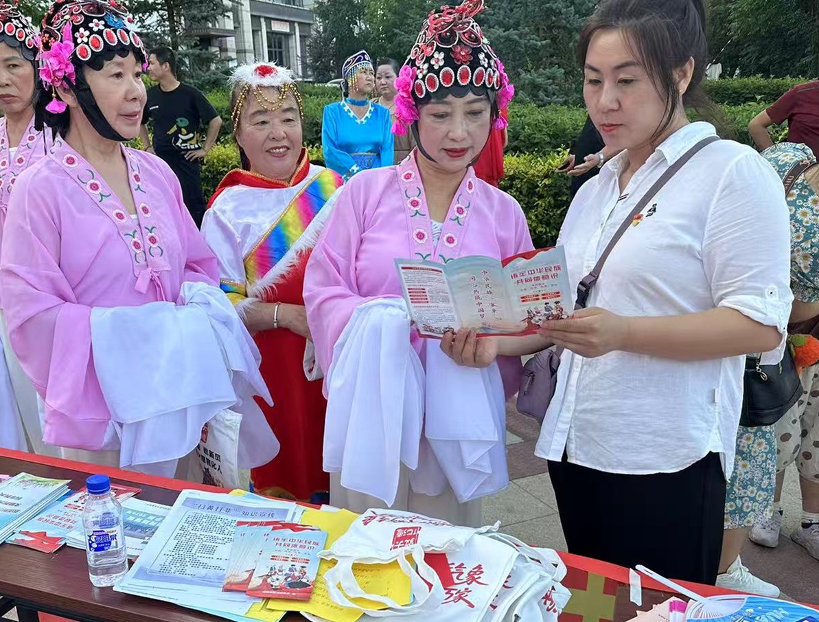 胜利街道民和社区开展“铸牢中华民族共同...